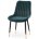 Стул на металлокаркасе Seda-1 green / black / gold 